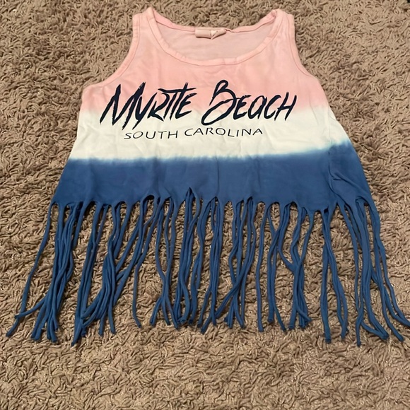Myrtle beach fringe top - Picture 1 of 1